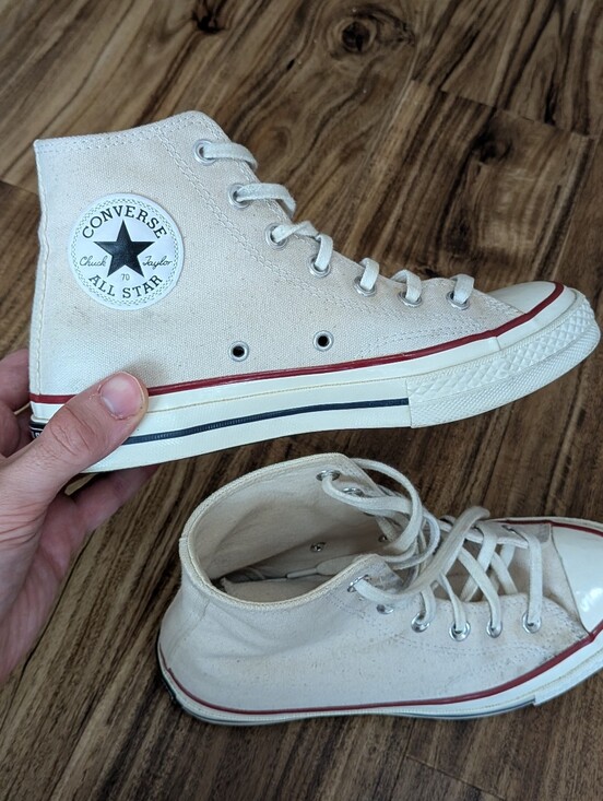 Converse Shoes - Converse Chuck Taylors - Parchment